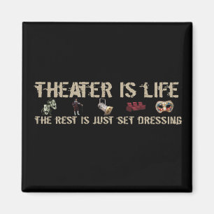Imán El teatro es vida