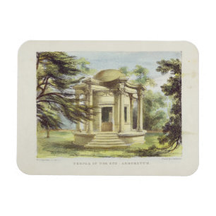 Imán El templo de la victoria, Kew cultiva un huerto,