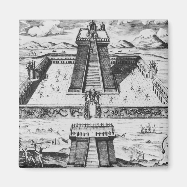 Imán El Templo Mayor de Tenochtitlan (Frente)