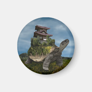 Imán El Templo Turístico en Movimiento