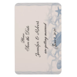 Imán El tesoro de la boda marina salva la fecha