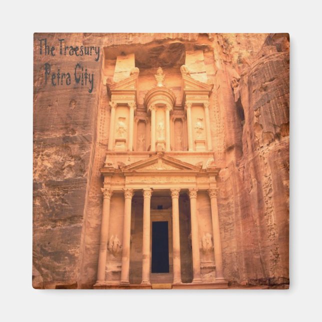 Imán El Tesoro De Petra City Fridge Magnet Souvenir (Frente)