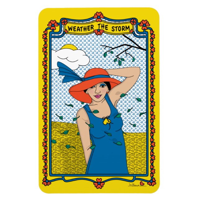 Imán El Tiempo El Refrigerador Storm_B_4x6 (Vertical)