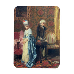 Imán El tiff de los amantes, 1872 (aceite en el panel)