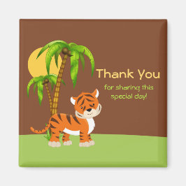 Imán El tigre bebé lindo gracias a Magnet