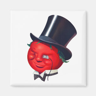 Imán el tomate elegante