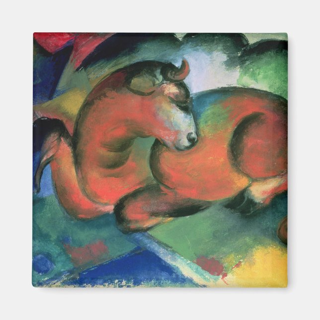 Imán El Toro Rojo, 1912 (Frente)