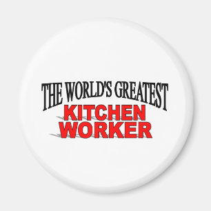 Imán El trabajador más grande de la cocina del mundo
