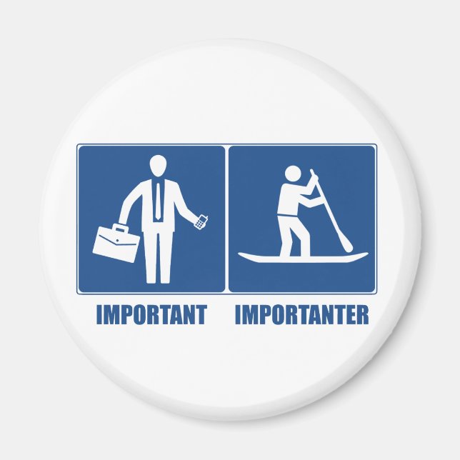 Imán El Trabajo Es Importante, El Empaquetamiento Es Im (Frente)