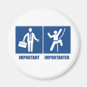 Imán El Trabajo Es Importante, Escalar Es Importante