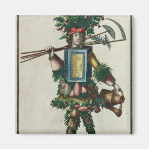 Imán El traje del jardinero