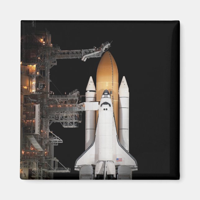 Imán El transbordador espacial Atlantis está listo (Frente)