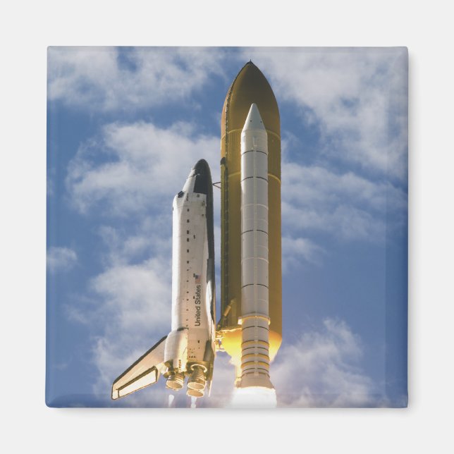 Imán El transbordador espacial Atlantis se retira 6 (Frente)