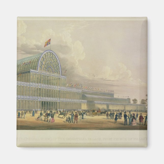 Imán El Transept del Palacio de Cristal, del Príncipe (Frente)