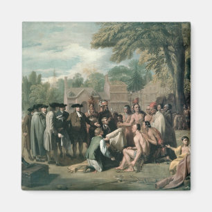Imán El tratado de William Penn con los indios adentro