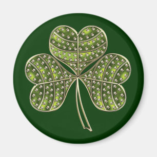 Imán El trébol 1rnd de St Patrick