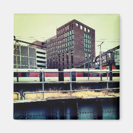 Imán El tren en la estación