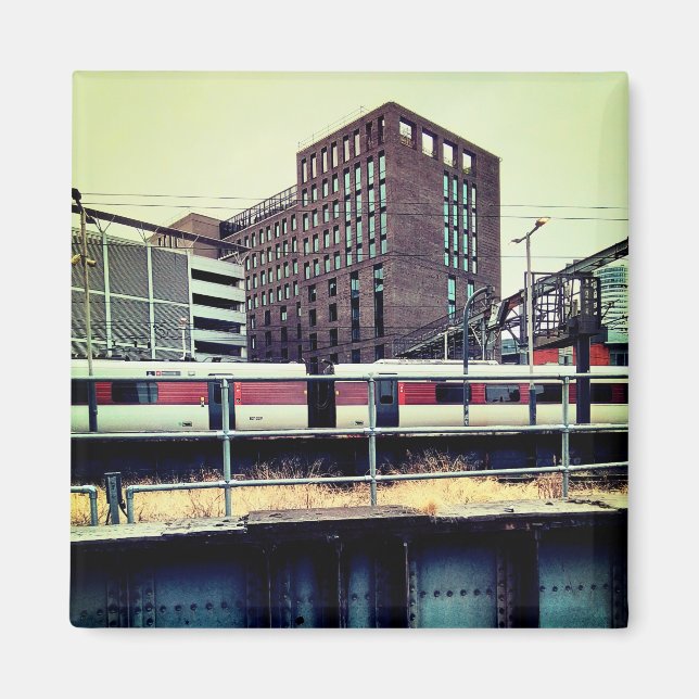 Imán El tren en la estación (Frente)