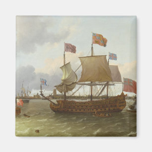 Imán El Tres-Amo "Britannia" en Rotterdam, 1698