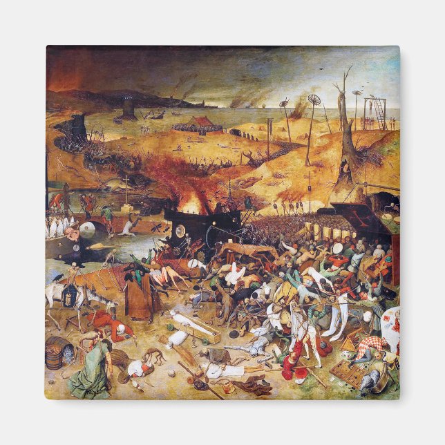 Imán El triunfo de la muerte, Pieter Bruegel (Frente)