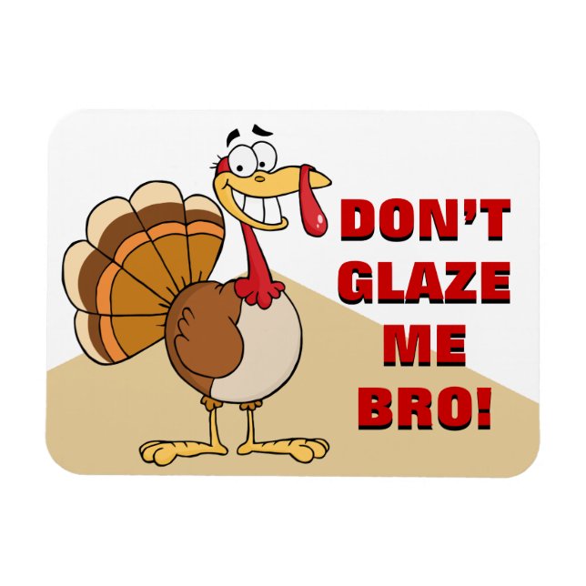 Imán El último deseo de Acción de Gracias de una Turquí (Horizontal)