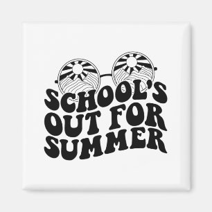 Imán El Último Día De Enseñanza Estudiantil Hola Summer