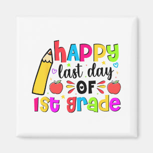 Imán El Último Día Del Primer Grado Estudiante Graduado