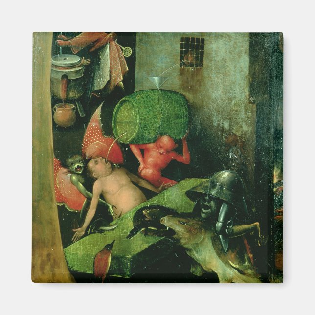 Imán El último fallo: detalle de la máscara (Frente)