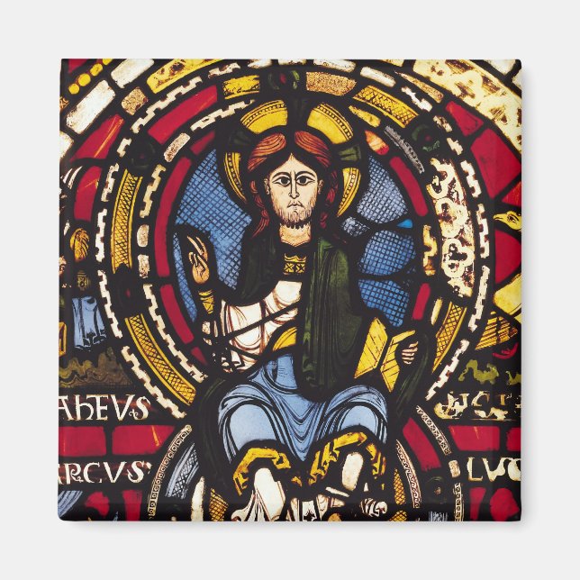 Imán El último juicio, detalle de Cristo (Frente)