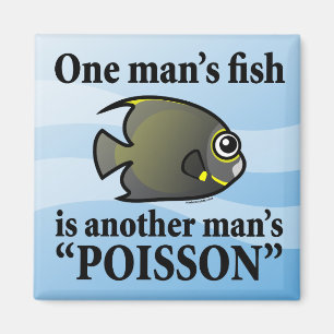 Imán El un pescado del hombre, Poisson de otro hombre