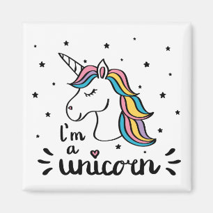 Imán El unicornio el   soy un unicornio