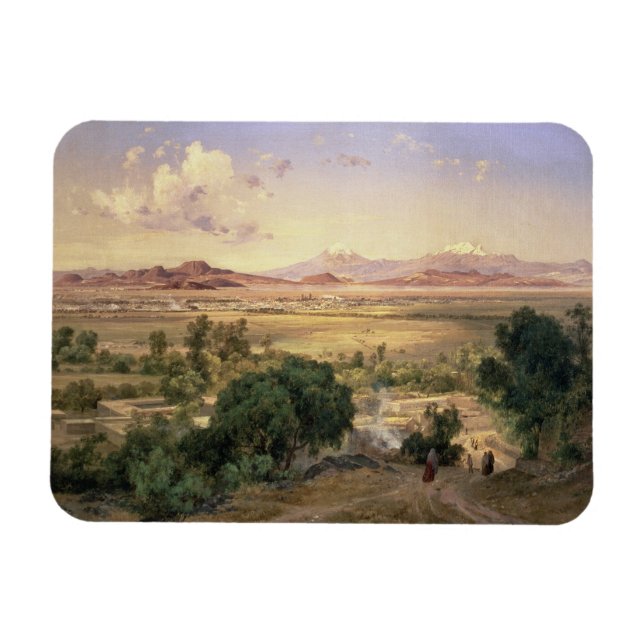 Imán El Valle de México desde la Baja Ridge de Tacubay (Horizontal)