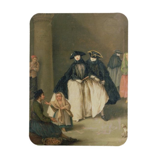 Imán El vendedor de frutas (Vertical)