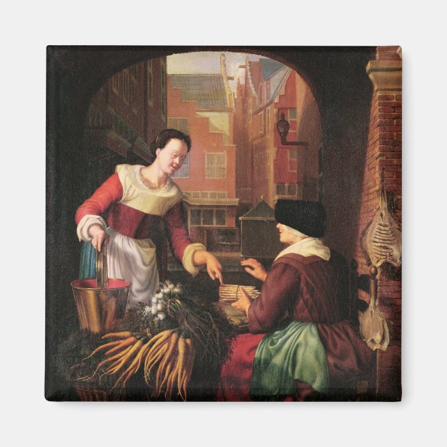Imán El vendedor de verduras (Frente)
