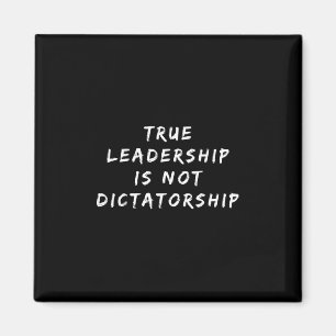 Imán El verdadero liderazgo no es dictadura Anti-trump