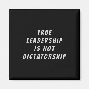 Imán El verdadero liderazgo no es dictadura Anti-trump