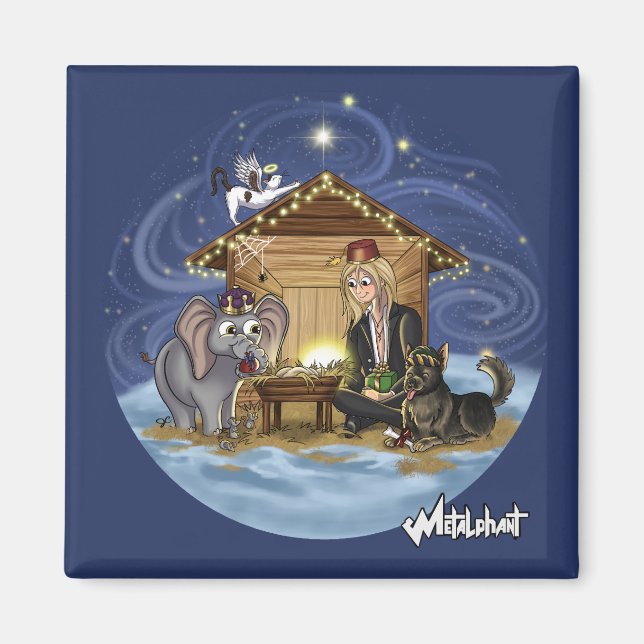 Imán El verdadero significado de los Navidades por part (Frente)