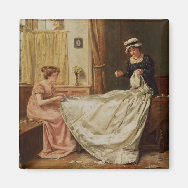 Imán El vestido Boda (Frente)