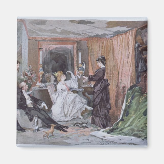 Imán El Vestido de Hortense Schneider (Frente)