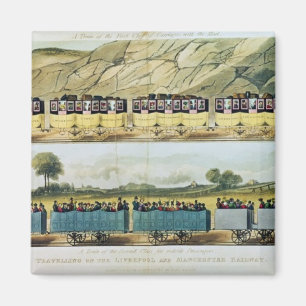 Imán El viajar en la Liverpool y la Manchester