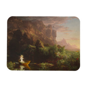 Imán El viaje de la vida: Niñez, 1842 (aceite sobre li
