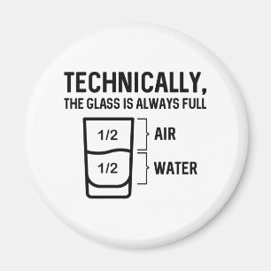Imán El vidrio siempre está lleno