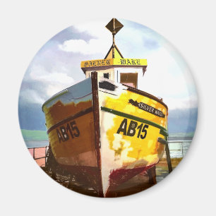 IMÁN EL VIEJO BARCO DE PESCA