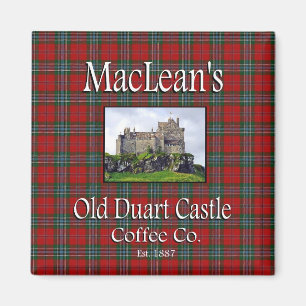 Imán El viejo Castillo Duart de MacLean Coffee Co. Magn