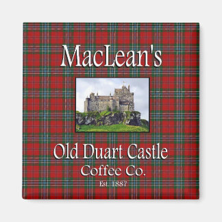 Imán El viejo Castillo Duart de MacLean Coffee Co. Magn