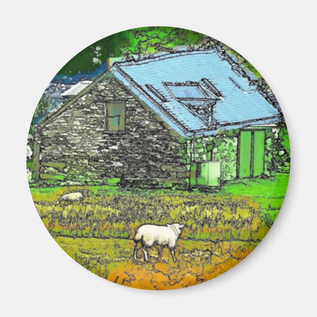 IMÁN EL VIEJO JARDÍN (Frente)