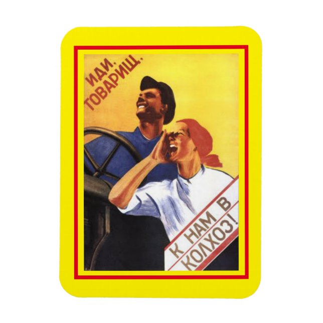 Imán El viejo Poster soviético clásico se convierte en  (Vertical)