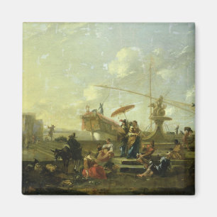 Imán El viejo puerto de Génova