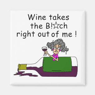 Imán El vino Mellows me
