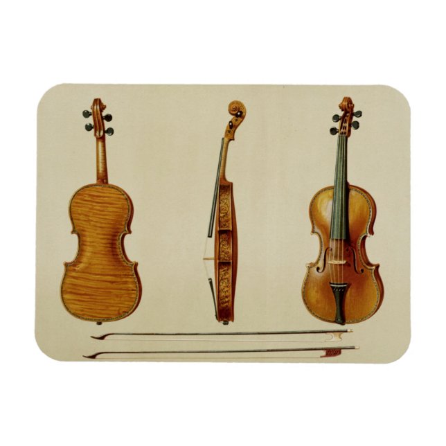 Imán El violín Hellier hecho por Antonio Stradivarius ( (Horizontal)